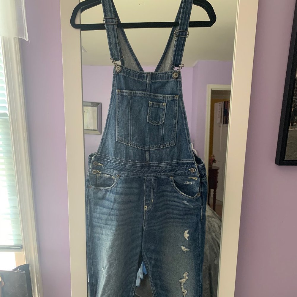 DENIM OVERALLS-Good condition
